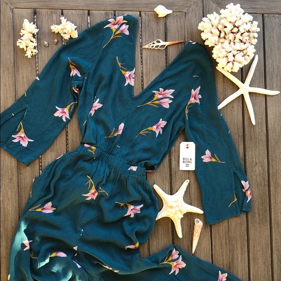 🌴🌼BILLABONG- TWIST BACK JUMPSUIT🌼🌴 - Picture 2 of 15